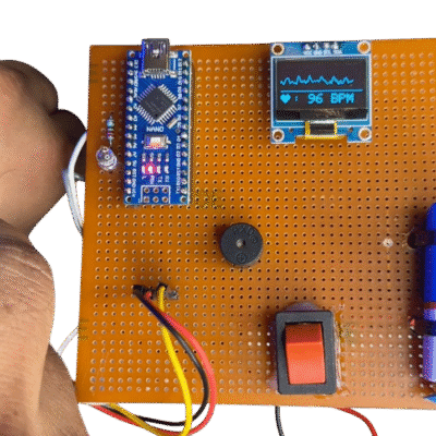 pulse rate detector